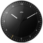 Wall clock Braun Black