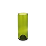 Vase Weinflasche Klein Smaragdgrün