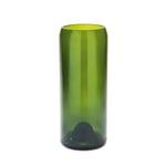 Vase wine bottle Large Emerald Green