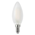 LED-Filament-Kerzenlampe E14 E 14 2,5 W Matt