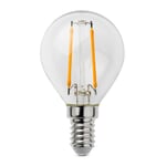 LED-Filament-Kugellampe E14 E 14, 2,5 W Klar