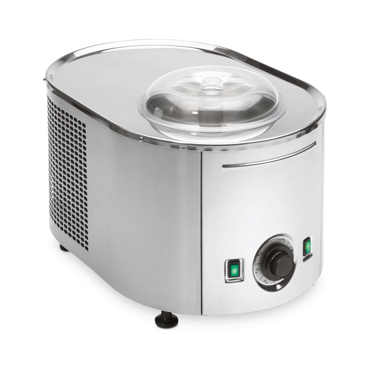 Ice cream and sorbet machine stainless steel