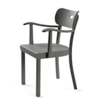 Chair armchair carefree Traffic gray A RAL 7042