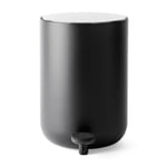 Pedal bin standard 7 liters RAL 9005 Jet black (matt)