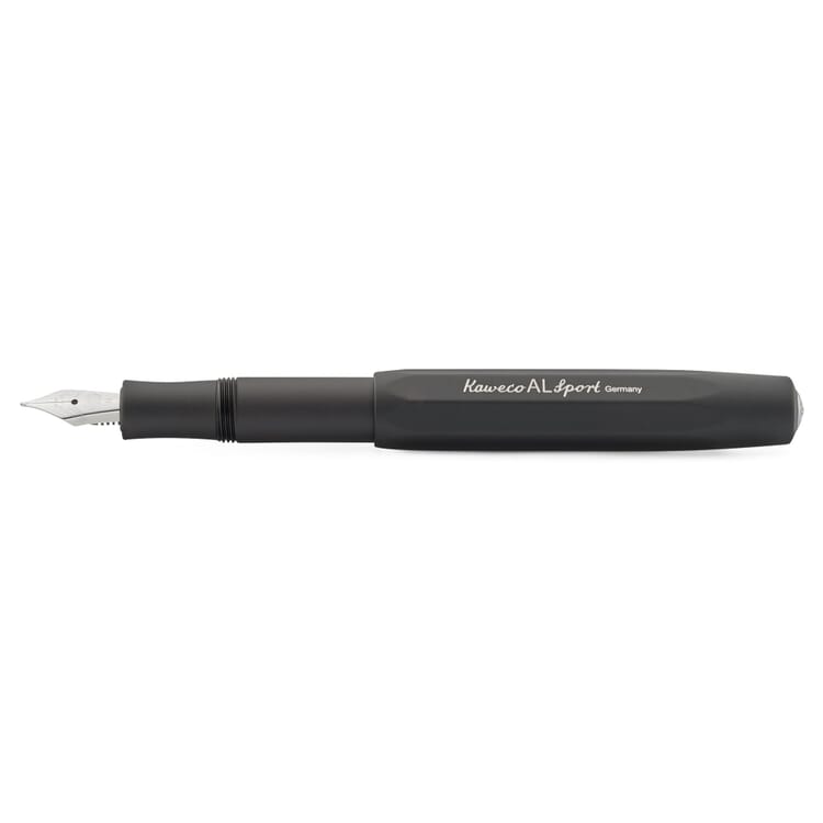 Fountain pen Kaweco Sport aluminum, Black