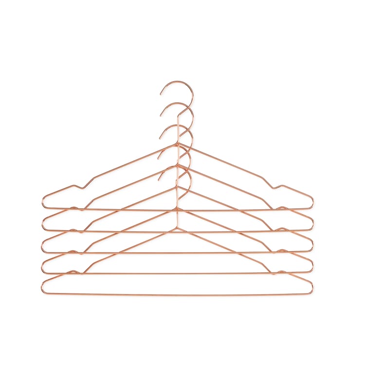 Coat hanger Hang, Copper-Coloured