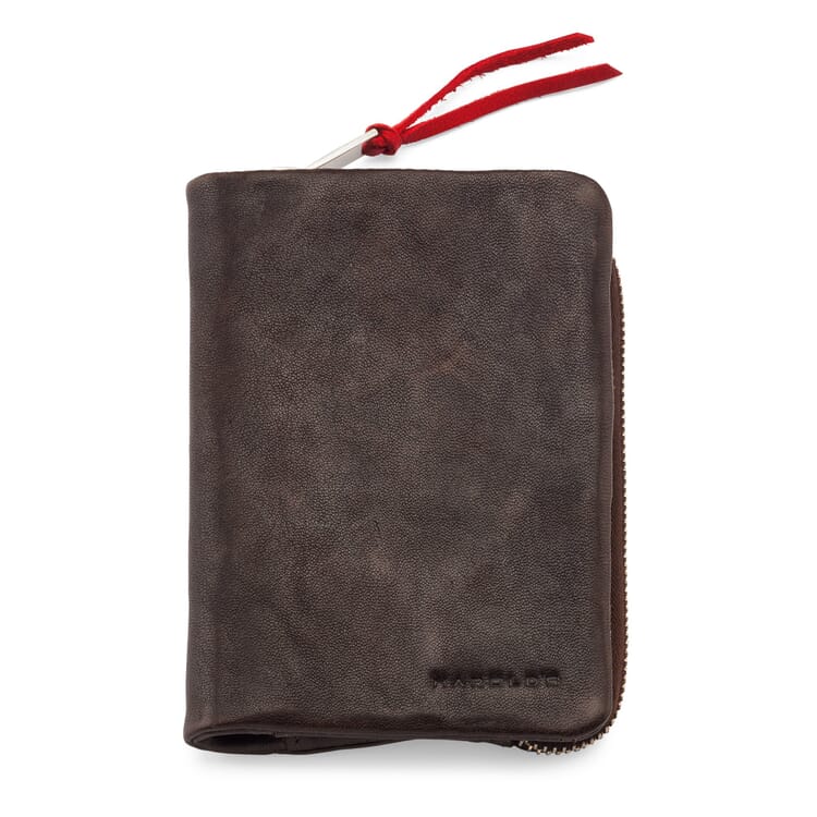 Purse Supercourse, Dark brown / Red