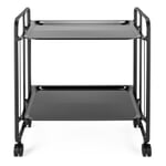 Valencia serving trolley Black