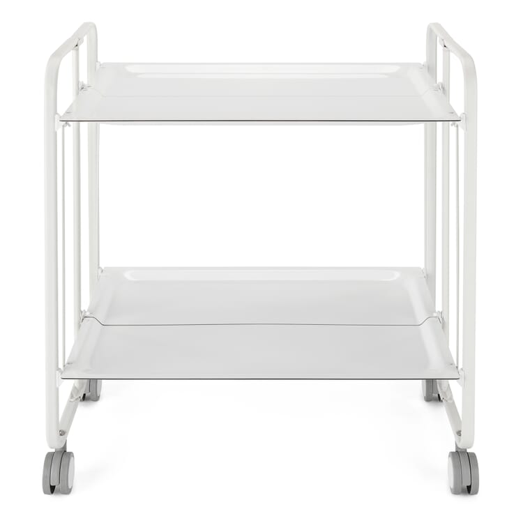 Valencia serving trolley, White
