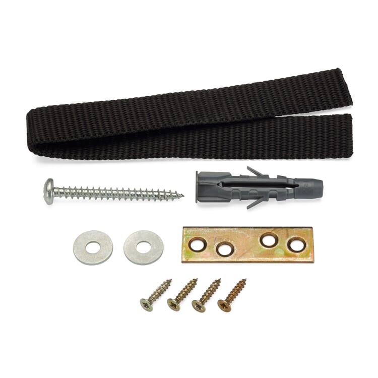 Fastening material for shelving system 1Hoch3