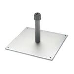 Steel-plate umbrella stand."