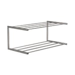 Schuhregal Stand Edelstahl