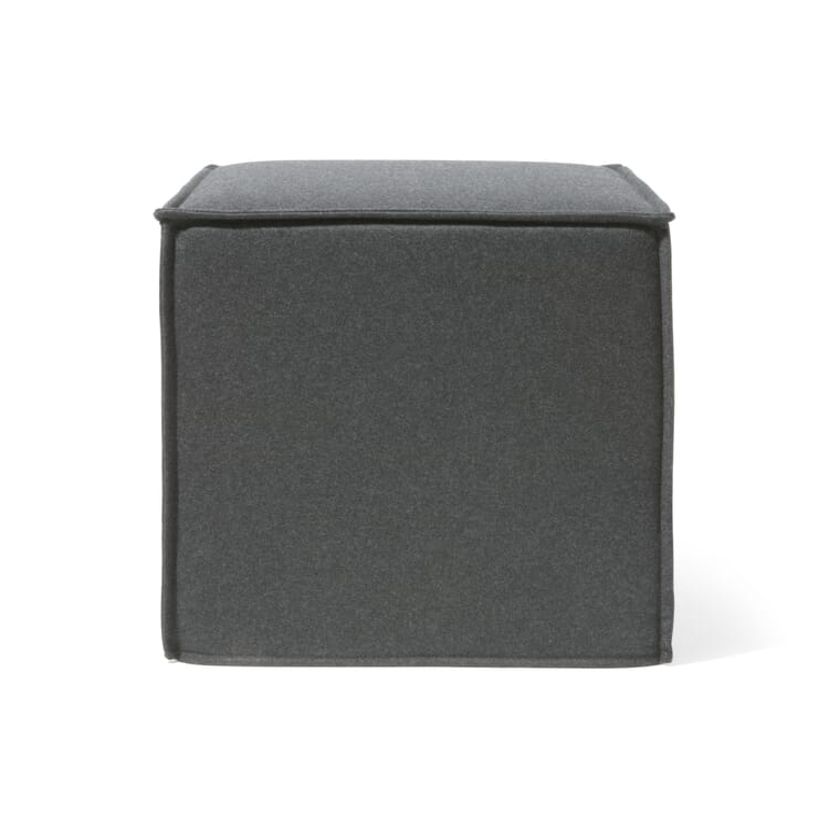 Kubus Cube Ottoman, Anthracite