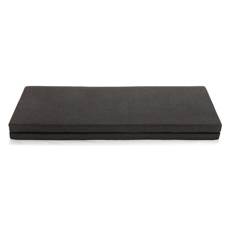 Duplex Folding Mattress", Black-Brown"