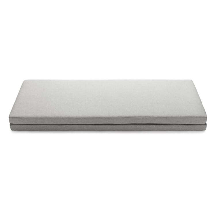 Folding mattress Duplex, Light gray