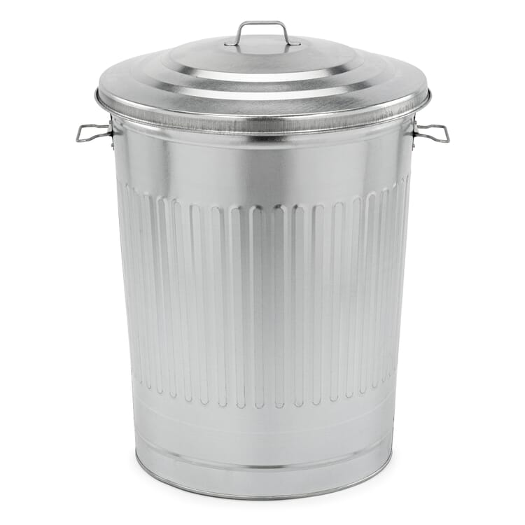 Multipurpose garbage can galvanized, Large