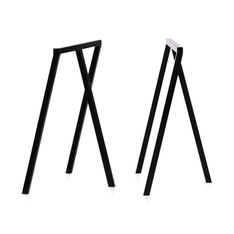 Table trestle Loopstand, Black