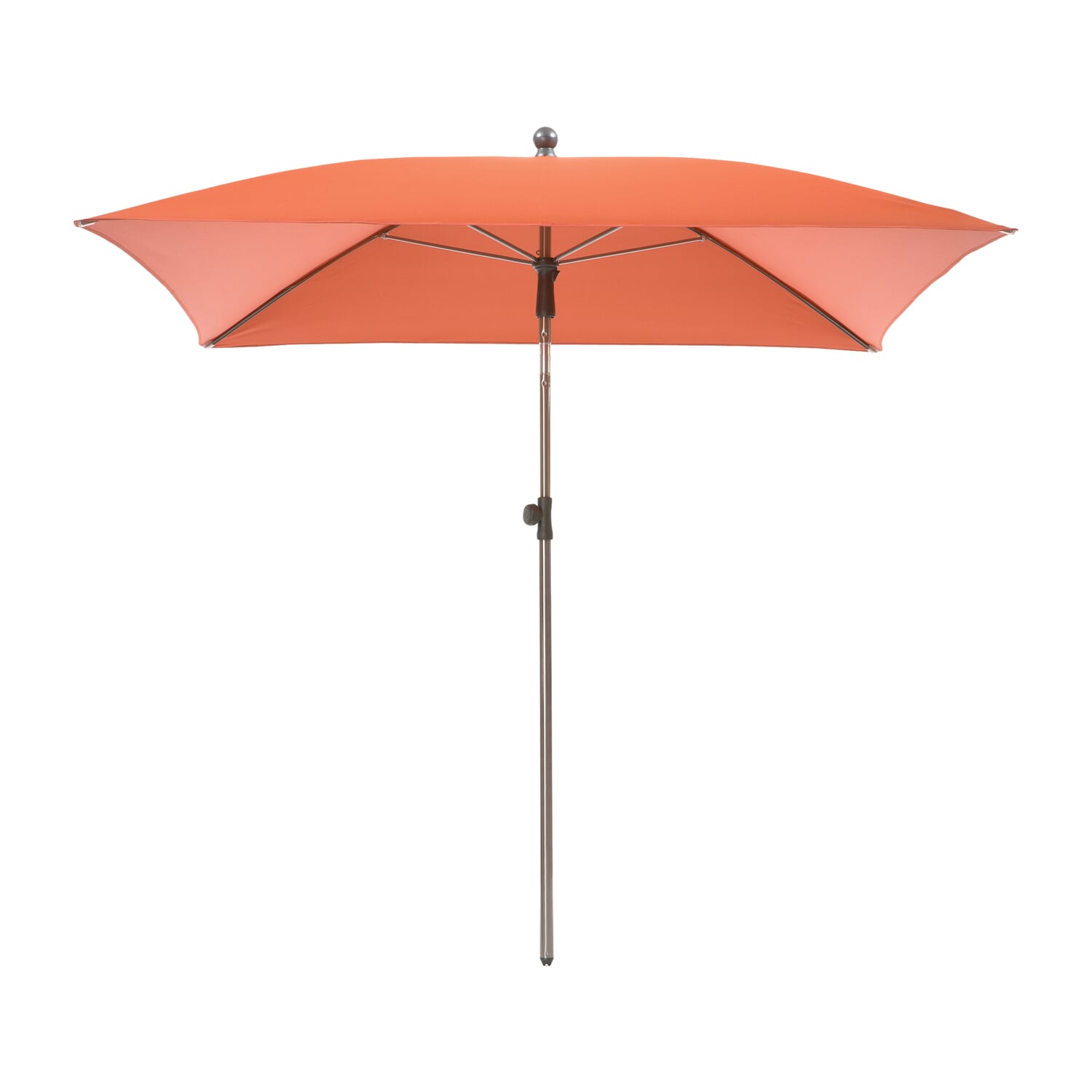doppler patio umbrella Parasol for the Garden Jack 300 x 200 cm in Dark Grey - Rectangular Parasol for Balcony and - Folding - Large Balcony Parasol foot Market Style Umbrella with charcoal colored fabric is made with superior aluminum hardware Doppler SL-AZ 330 Aluminum Crank