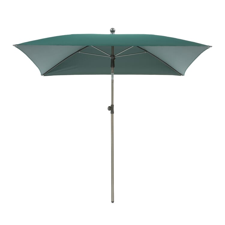 Doppler parasol stainless steel, Dark green