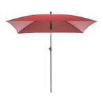 Doppler parasol stainless steel Dark red