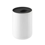 Lunar waste garbage can White / Black