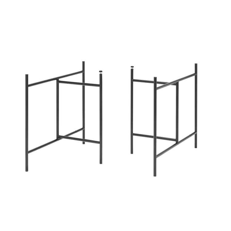 Folding trestle 3, RAL 9005 Jet black