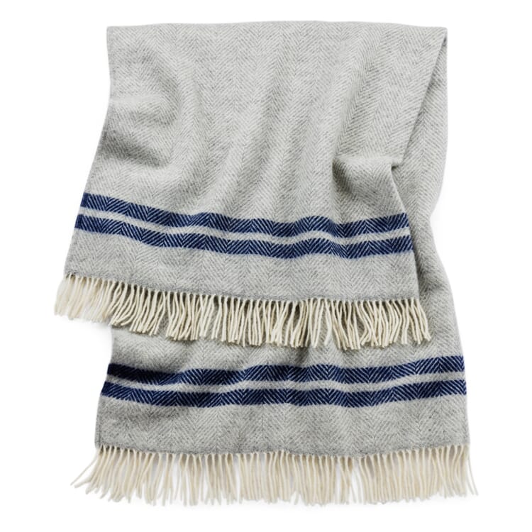 Blanket Blok, Gray / Blue
