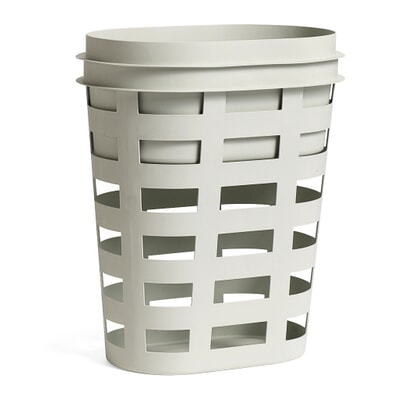 Wäschekorb Laundry Basket, groß, Groß, Hellgrau