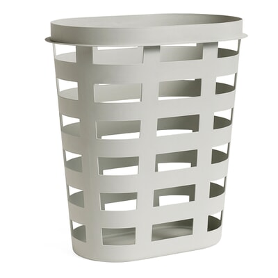 Wäschekorb Laundry Basket, groß, Groß, Hellgrau