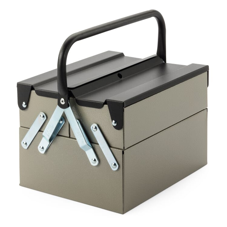 Utensil container Plus, Stone gray RAL 7030 / Anthracite gray RAL 7016