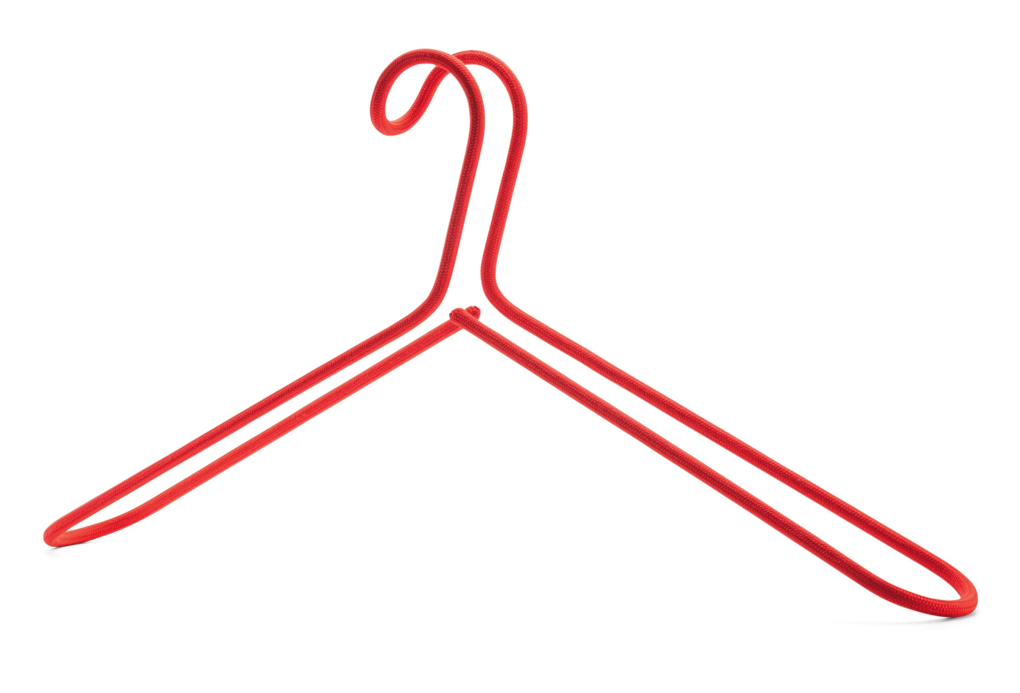 Klappbare Kleiderbügel Rot - Einzeln - Kleiderhänger in Rot