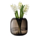 Vase Kubus 17 Rauchbraun