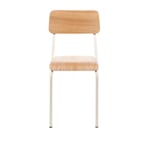 Chair ML45 oak Oak / cream white RAL 9001
