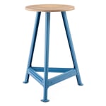 Stool Chemnitz, large RAL 5024 Pastel blue