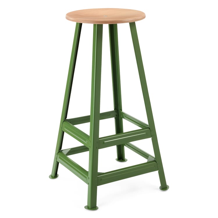 Bar stool Chemnitz, RAL 6011 Reseda green