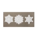 Fensterschmuck Schneeflocke 3-teilig (Motiv 1)