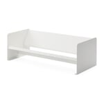 Schreibtisch-Bücherregal Stahlblech Weiß