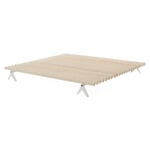 Bett Simplon 180 cm RAL 9010 Reinweiß