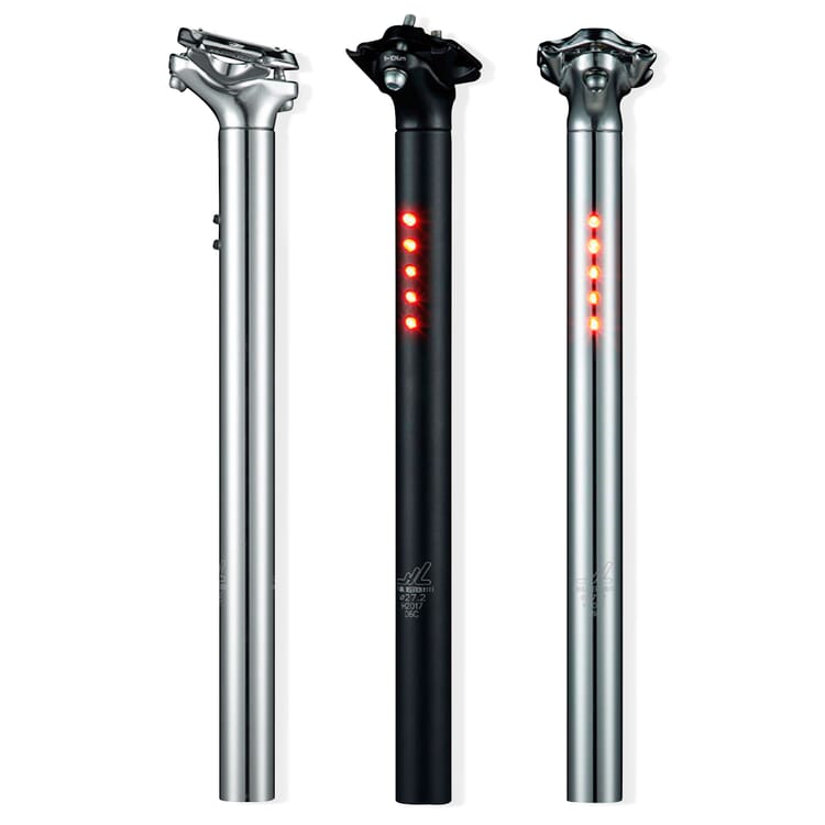 Seatpost LightSkin, StVZO, Black
