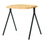Hocker Kaki Schwarz / Natur