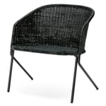 Sessel Kaki Schwarz / Dunkelgrau