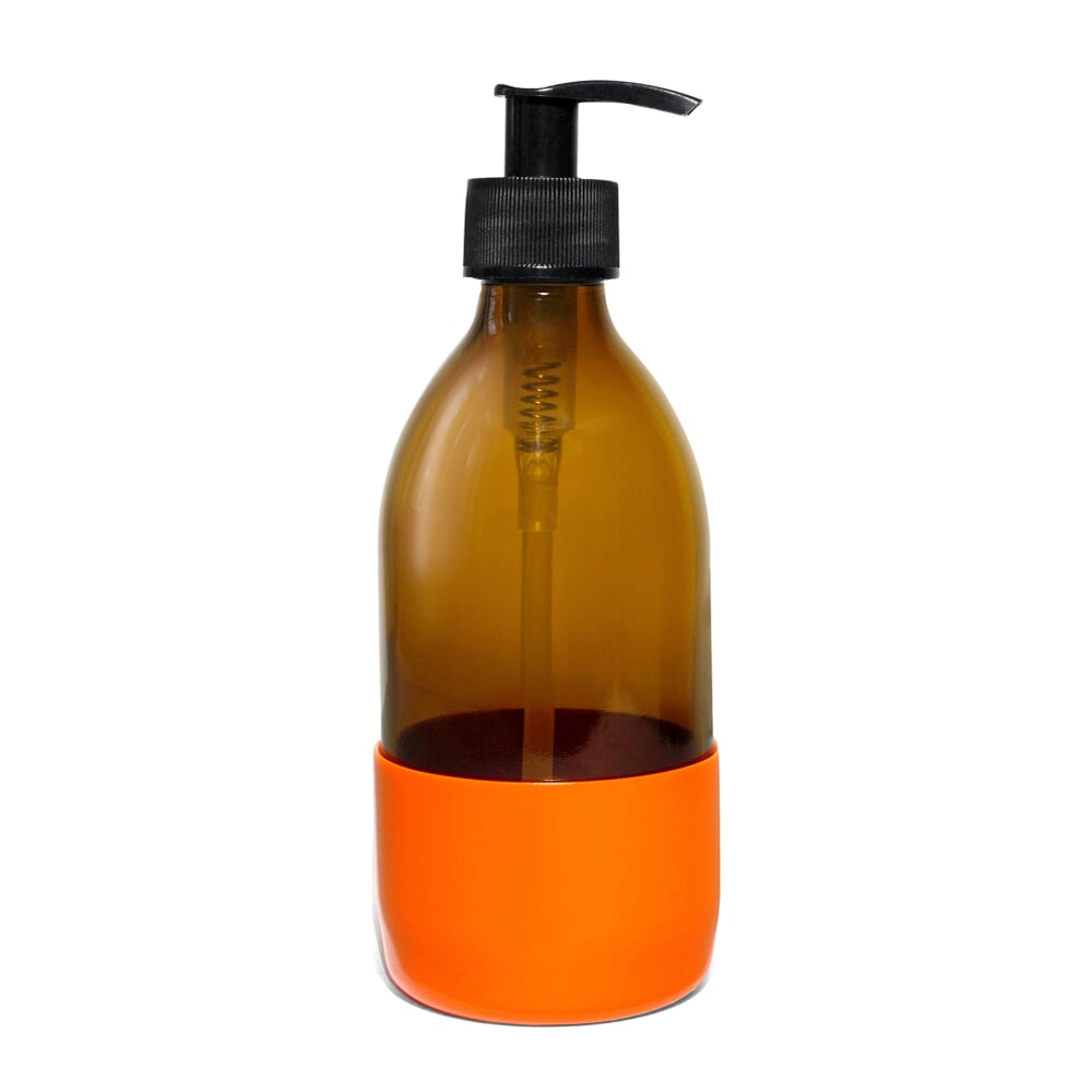 Refillable Glass Shampoo Container