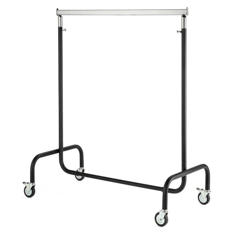 Portant Clothing Rack, RAL 9005 Deep Black