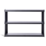 Sideboard Plié Tiefschwarz RAL 9005
