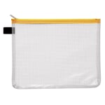 Etui Mesh Bag DIN A5 - Gelb