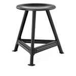 Stool Chemnitz, small monochrome Black matt / black RAL 9005