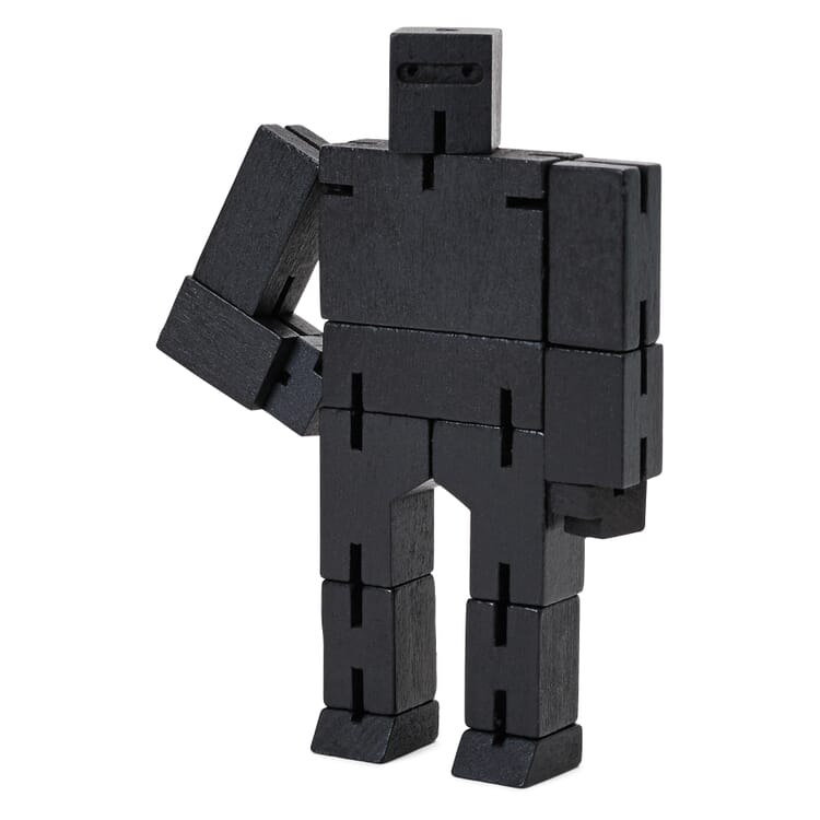 Holzfigur Cubebot
