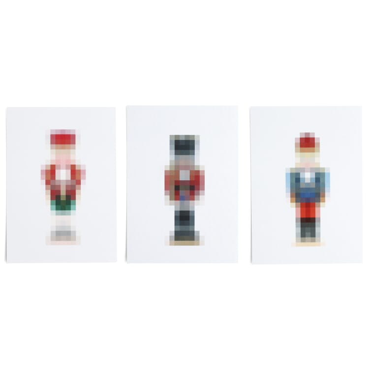 Grußkarten-Set Pixel