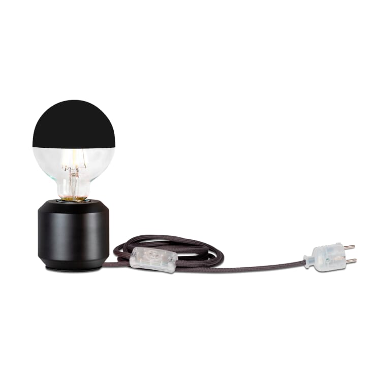 Table lamp Oskar, Deep black RAL 9005
