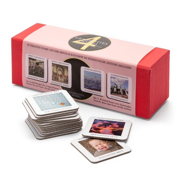 Word memory game Mixed doubles, Mixed doubles 4